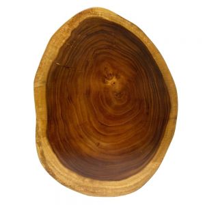 Mặt bàn tròn 94x71cm gỗ Me Tây Nguyên Tấm dày 5cm MBMT002  