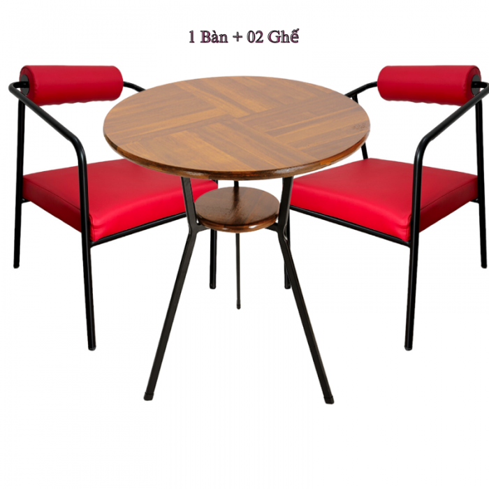 Bàn cafe, bàn ngoài trời gỗ tự nhiên CFD015