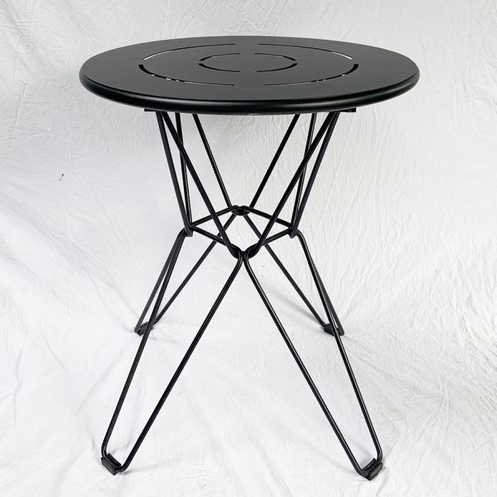 Bộ bàn cà phê bàn ăn tròn bằng sắt CBTT007