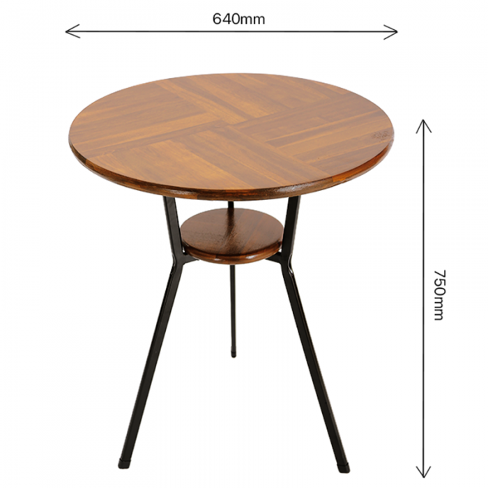 Bàn cafe, bàn ngoài trời gỗ tự nhiên CFD015
