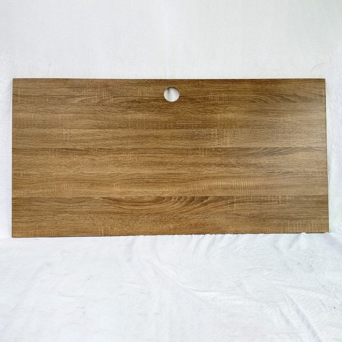 Mặt bàn gỗ Plywood phủ melamin vân tối MB001  