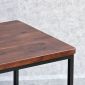 Bàn trà chữ nhật 100x50cm gỗ tràm chân sắt TT048