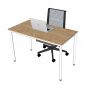 Bàn làm việc 120x60cm gỗ tự nhiên HBOM022