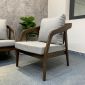 Ghế sofa đơn Kana nệm vải khung gỗ GSD026