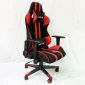 Ghế Gaming TS ngả lưng có tựa đầu màu đỏ đen MA034