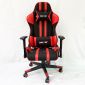 Ghế Gaming TS ngả lưng có tựa đầu màu đỏ đen MA034